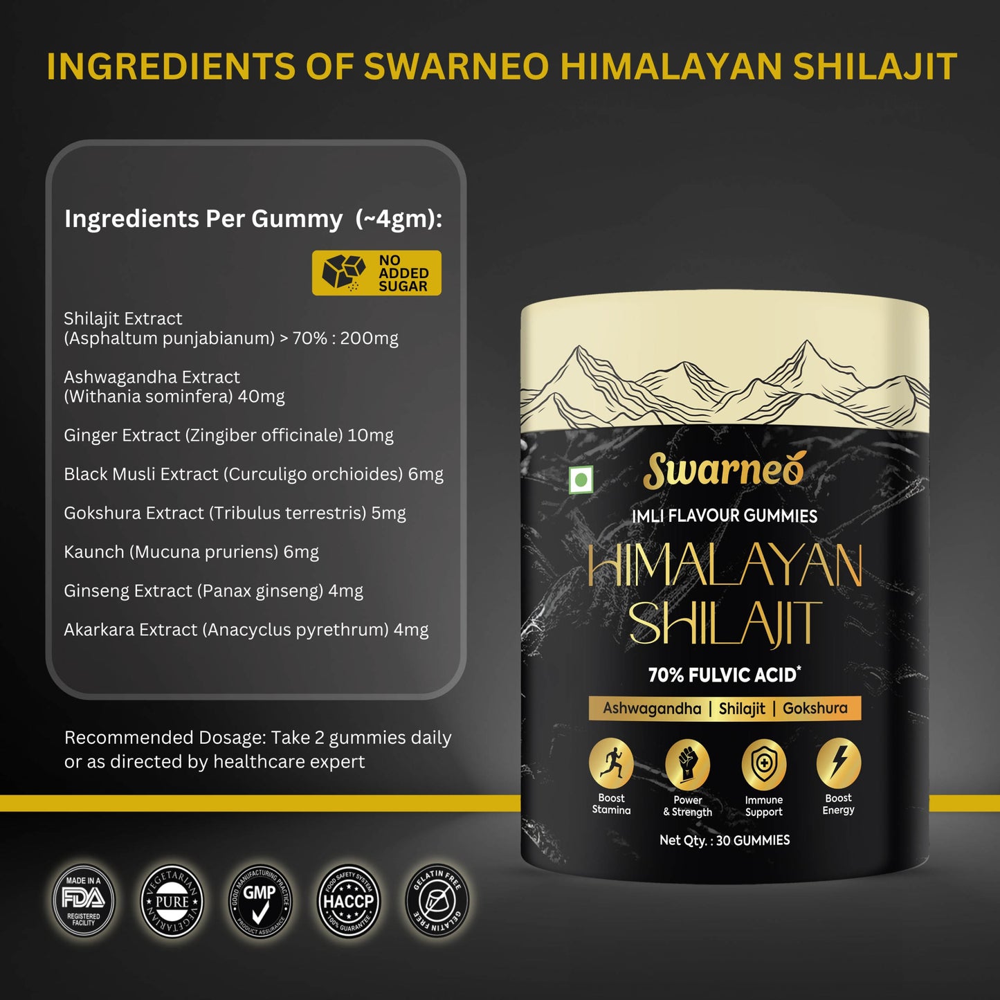 SHILAJIT GUMMIES